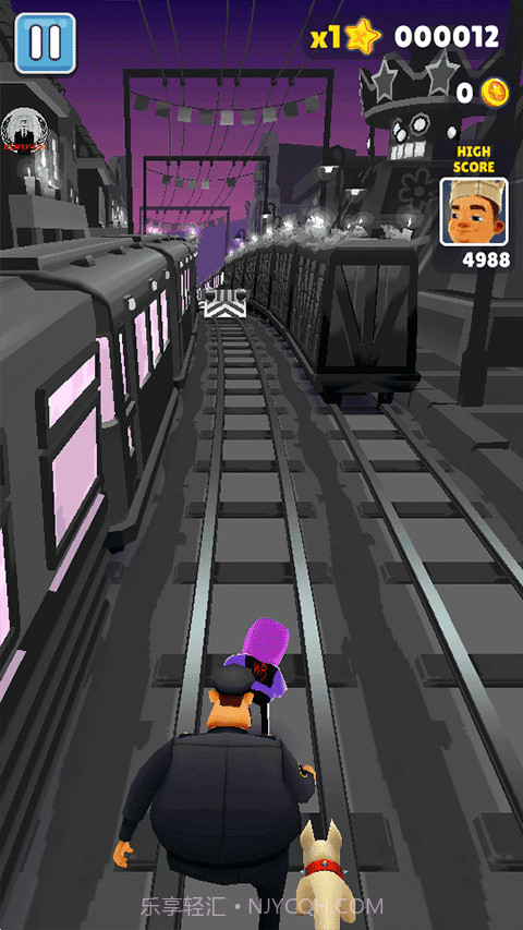 地铁跑酷雾绕定制专属版截图1 地铁跑酷雾绕定制专属版截图1
