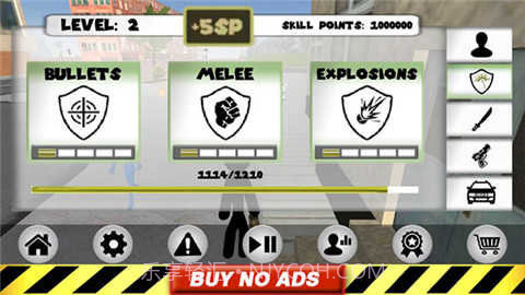 火柴人绳索英雄中文版截图2