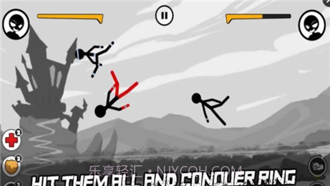 火柴人格斗失重战场截图1 火柴人格斗失重战场截图1