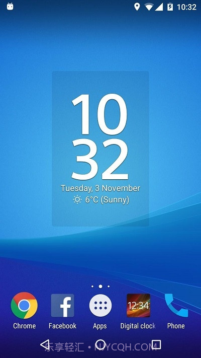 Xperia数字时钟(Digital clock Xperia)截图2