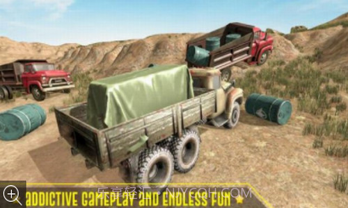 泥泞卡车越野货物截图2