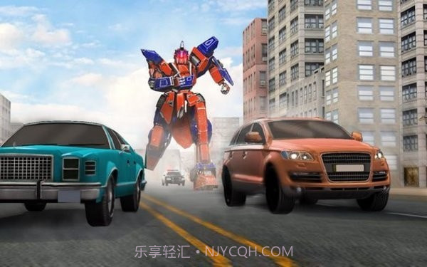 超级英雄机器人战斗截图2