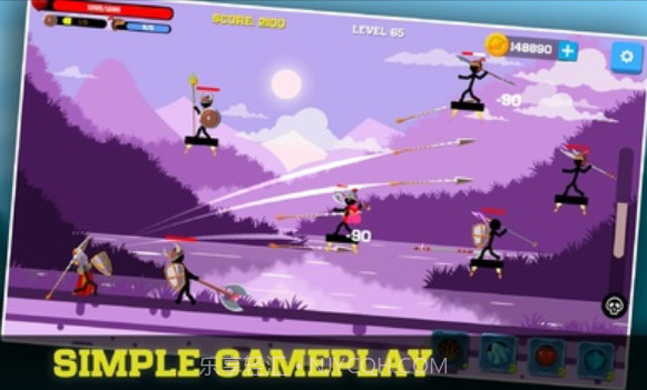 火柴人弓箭手无限金币无限钻石版截图1