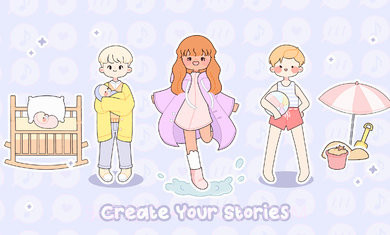 可爱娃娃游戏无限爱心版截图2