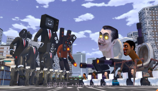 马桶人大战摄像人IO截图4