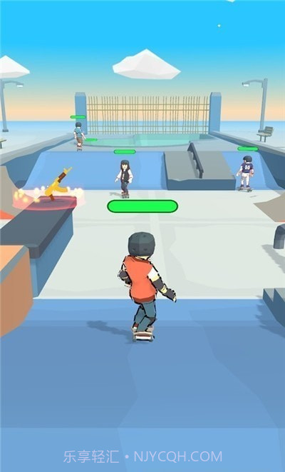 滑板特技竞赛截图3