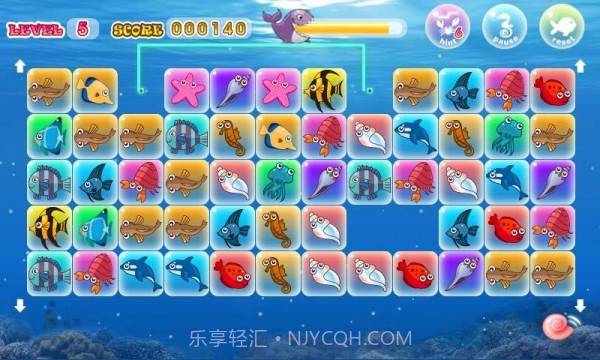 水族连连看截图3 水族连连看截图3