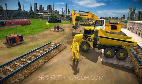 城际列车轨道建设截图2