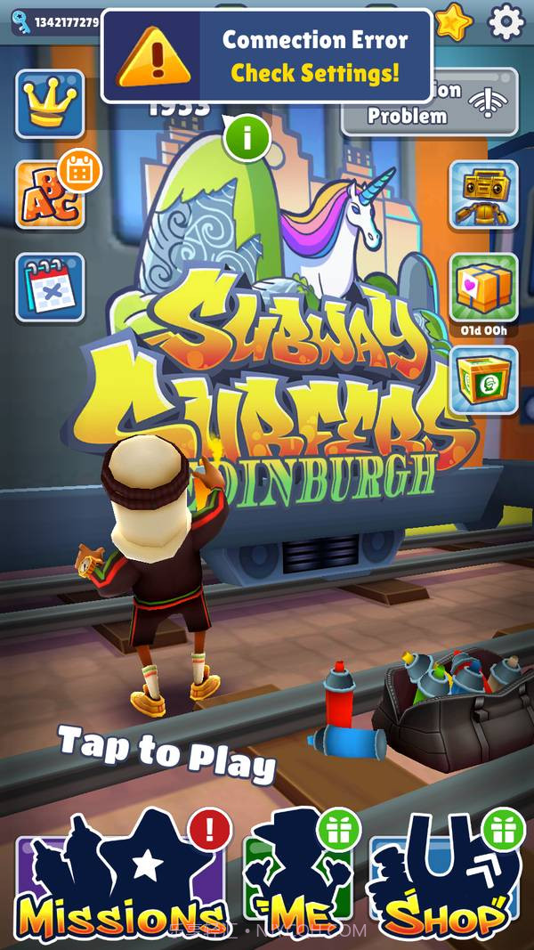 地铁跑酷威尼斯版手机修改版V2.53.1 内购截图2