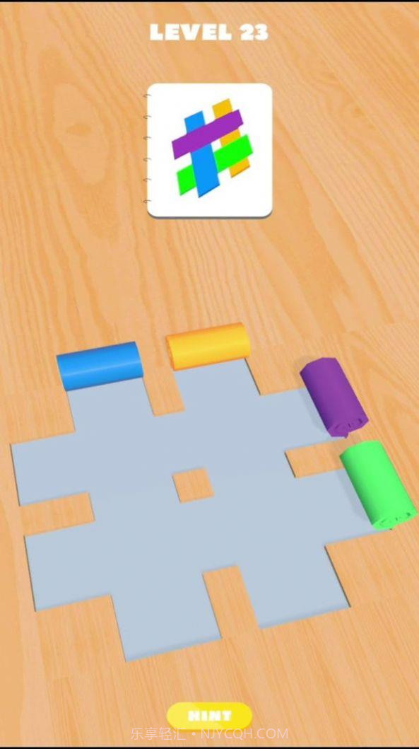 彩色卷层解谜截图1