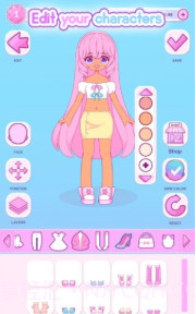 可爱衣橱换装娃娃截图1