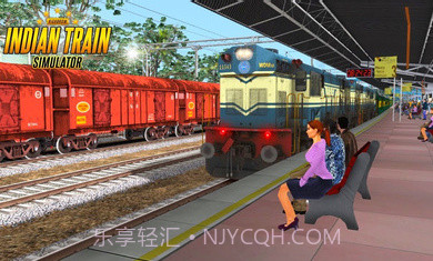 印度火车模拟2023汉化版截图3 印度火车模拟2023汉化版截图3