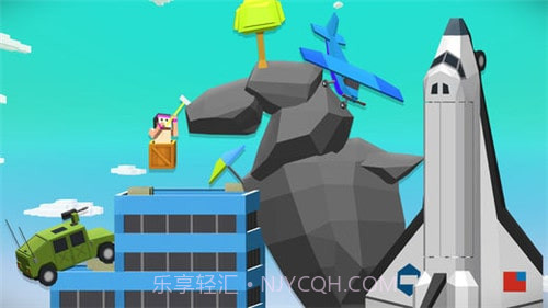 方块人铁锤攀岩截图4 方块人铁锤攀岩截图4