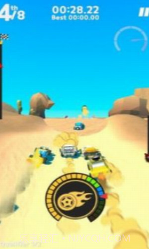 指尖翻滚赛车截图1