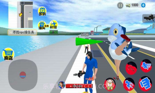 蓝波大战异形截图3