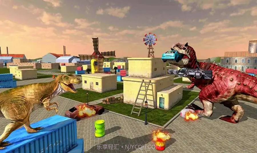 恐龙城市大战截图2 恐龙城市大战截图2