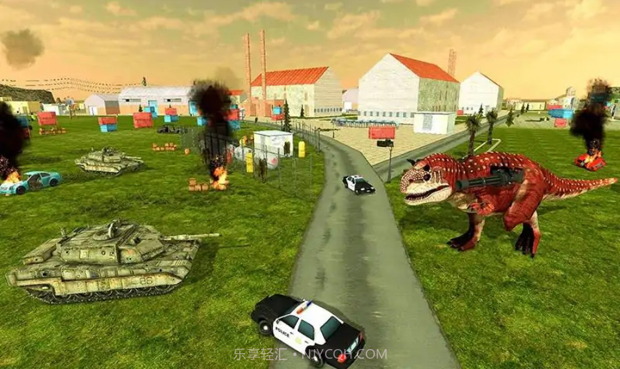 恐龙城市大战截图1 恐龙城市大战截图1