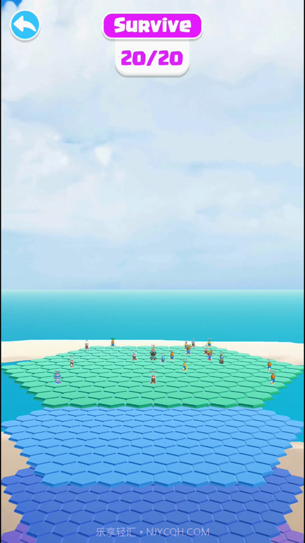 豆豆人六边形挑战截图1