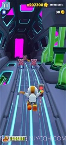 地铁跑酷太空版截图1 地铁跑酷太空版截图1