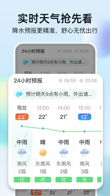 竹雨天气预报截图3