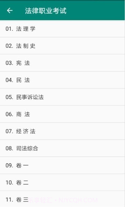 国家统一法律职业资格考试截图1 国家统一法律职业资格考试截图1