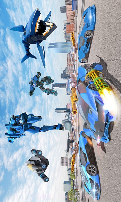 变形机器飞车截图5 变形机器飞车截图5