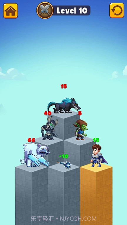 英雄金字塔谜题截图2 英雄金字塔谜题截图2