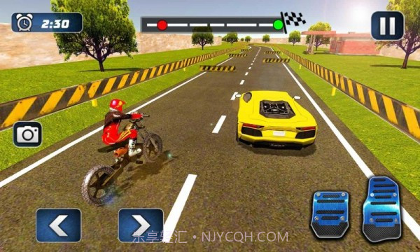 摩托车对决赛车截图1 摩托车对决赛车截图1