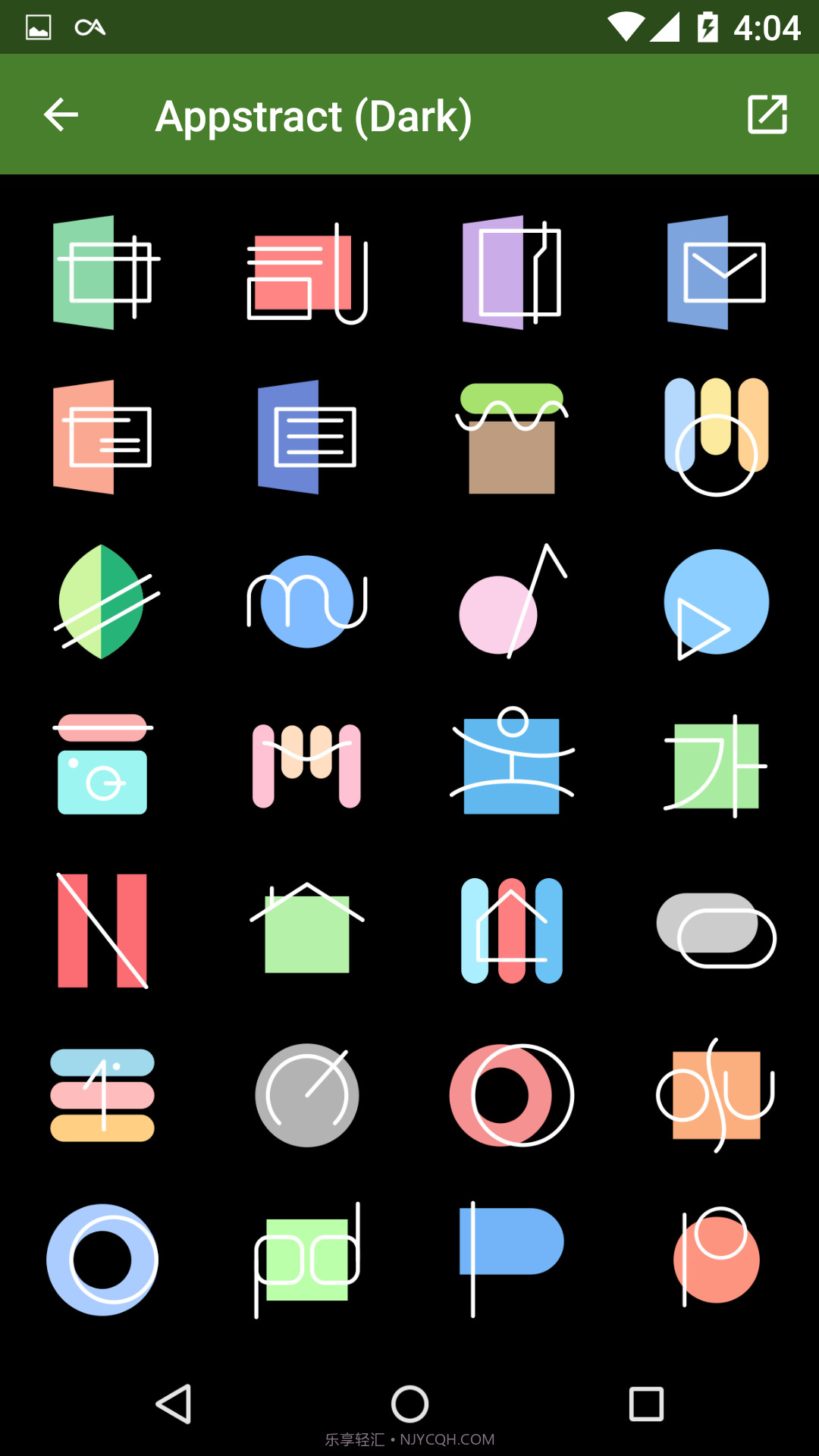 Appstract黑色图标包截图6