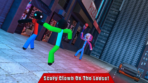 邪恶小丑城市英雄截图1