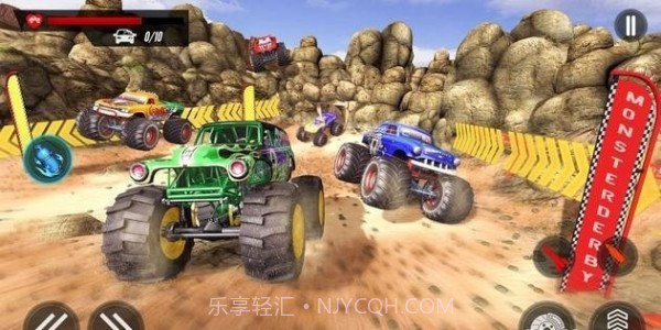 疯狂卡车毁灭撞击截图5