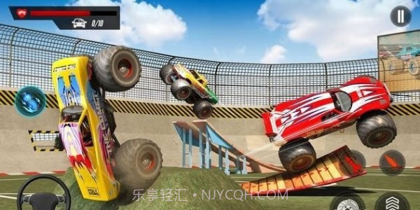 疯狂卡车毁灭撞击截图1