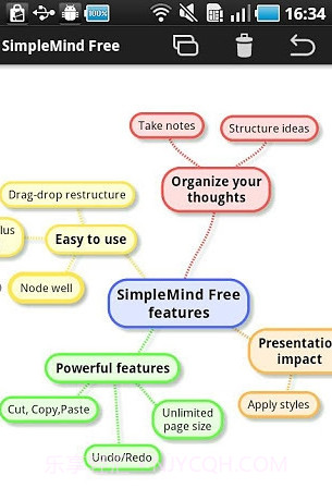 SimpleMind Free mind map...截图2