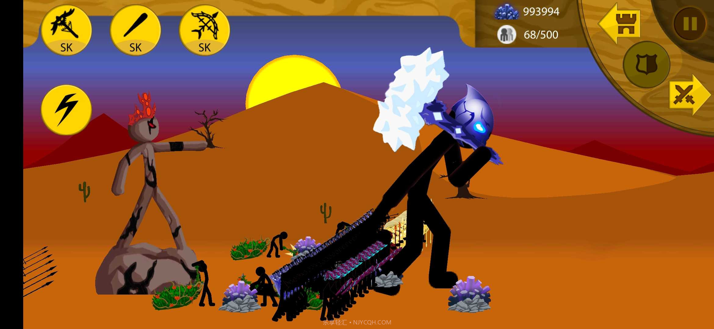 火柴人战争遗产SK版截图3 火柴人战争遗产SK版截图3