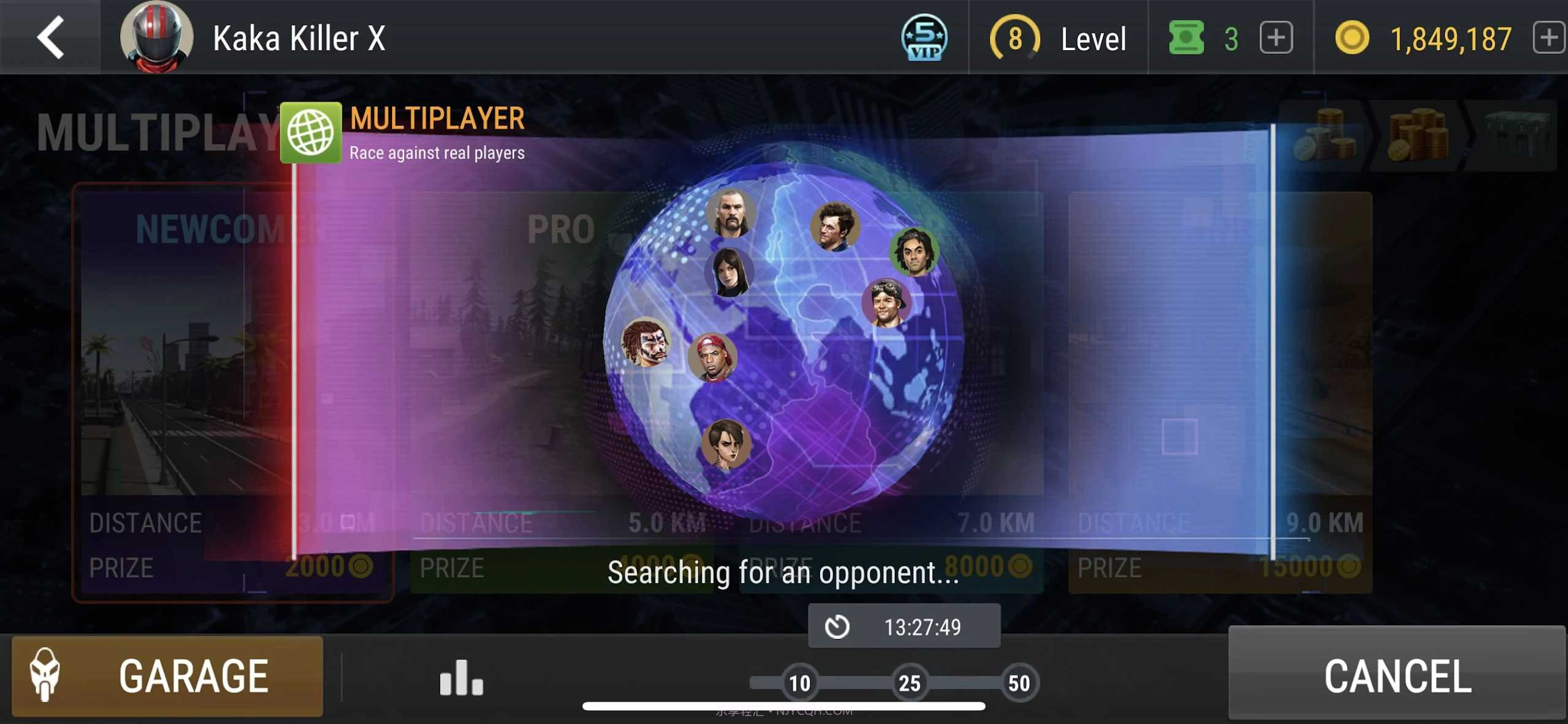 交通摩托骑士自行车赛截图3