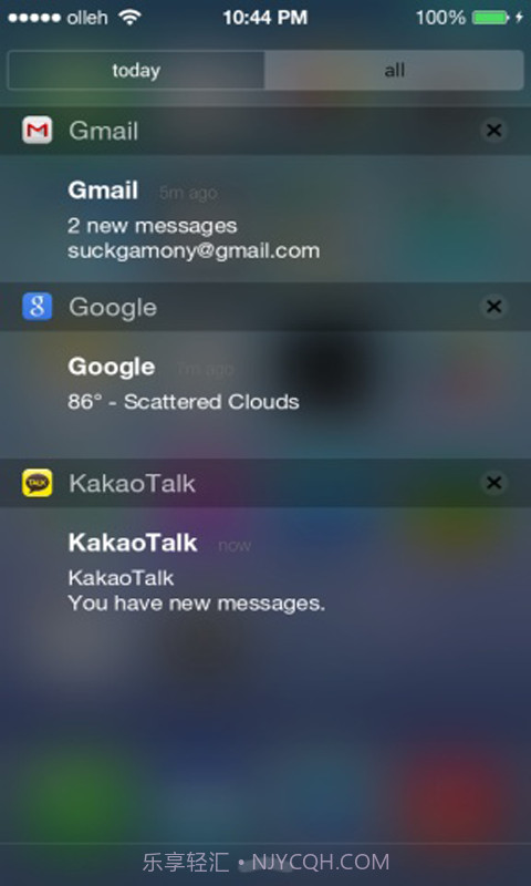 iNoty苹果通知栏截图4 iNoty苹果通知栏截图4