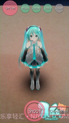 初音AR相机截图3 初音AR相机截图3