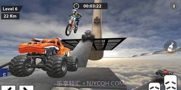 怪物卡车无所畏惧特技赛车截图6