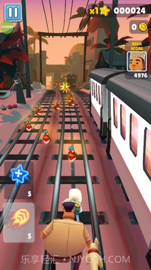 地铁跑酷小鸟金币版截图3 地铁跑酷小鸟金币版截图3