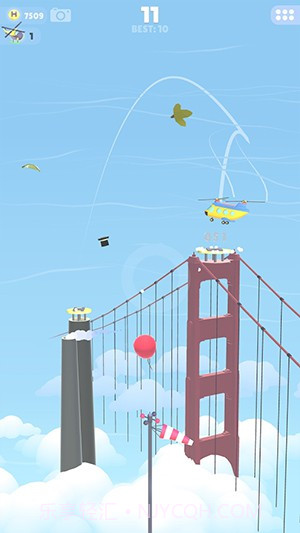 跳跳直升机APP截图1 跳跳直升机APP截图1