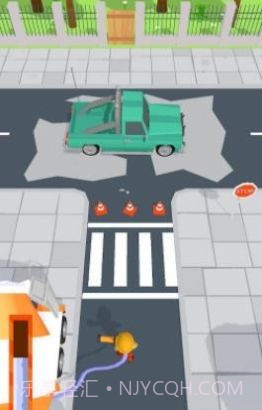 水泥罐车修路截图4 水泥罐车修路截图4