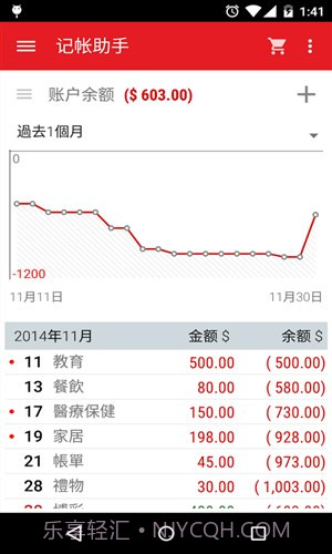 记帐助手截图3 记帐助手截图3