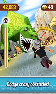 愤怒的老奶奶玩酷跑截图2