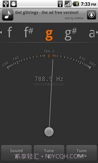 gStrings调音器截图1 gStrings调音器截图1