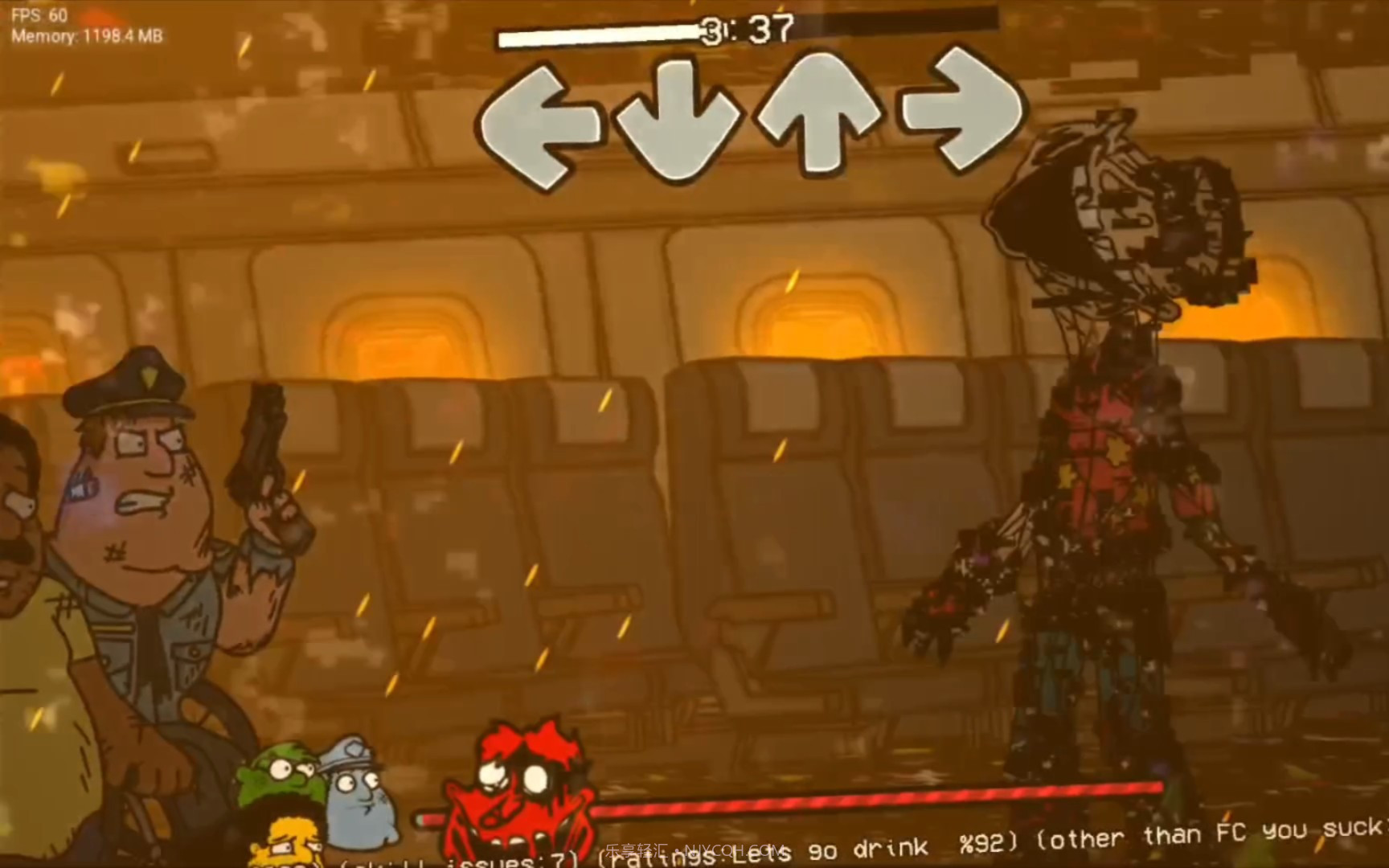 fnf恶搞之家错误化模组截图1 fnf恶搞之家错误化模组截图1