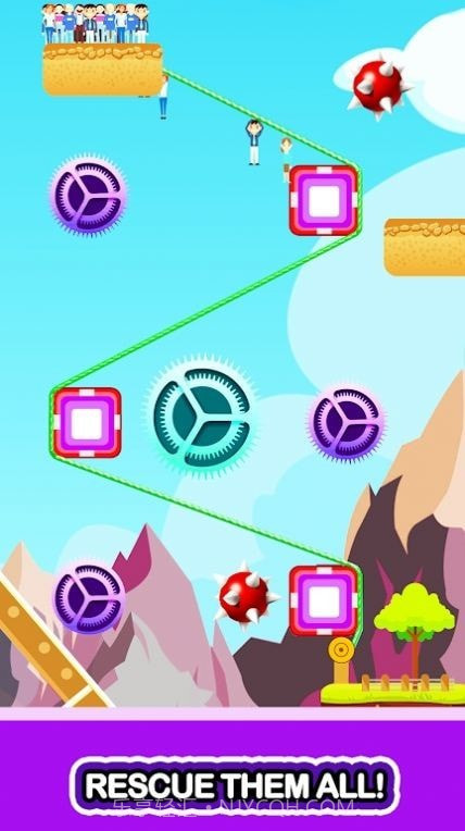 滑索救援冒险截图3