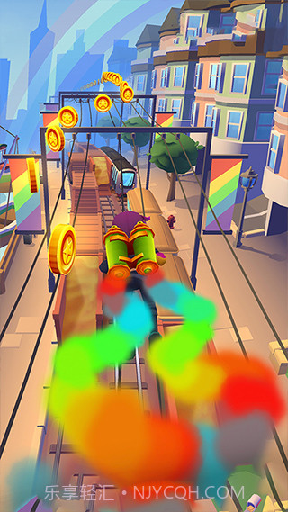 地铁跑酷186个角色全解锁版截图2