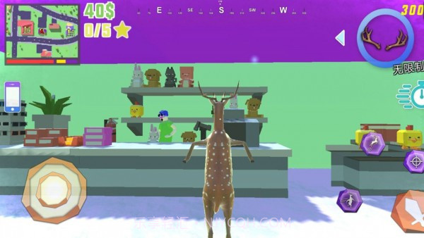 沙雕鹿哥模拟器截图1