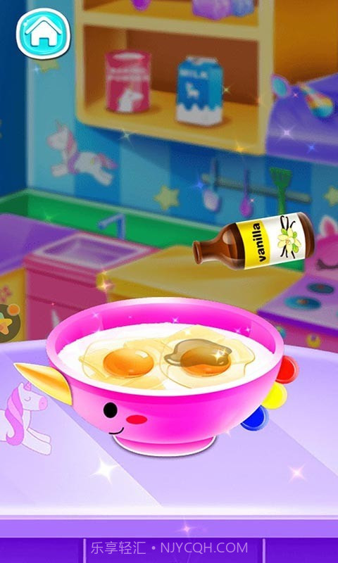 独角兽蛋糕制作截图3 独角兽蛋糕制作截图3