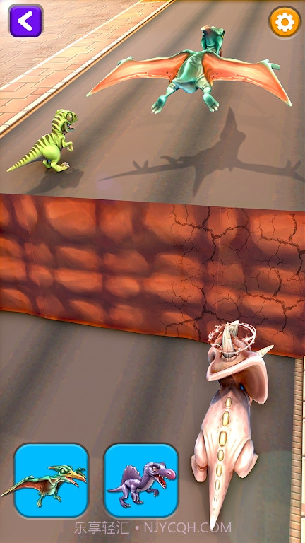 变形恐龙赛跑截图4 变形恐龙赛跑截图4